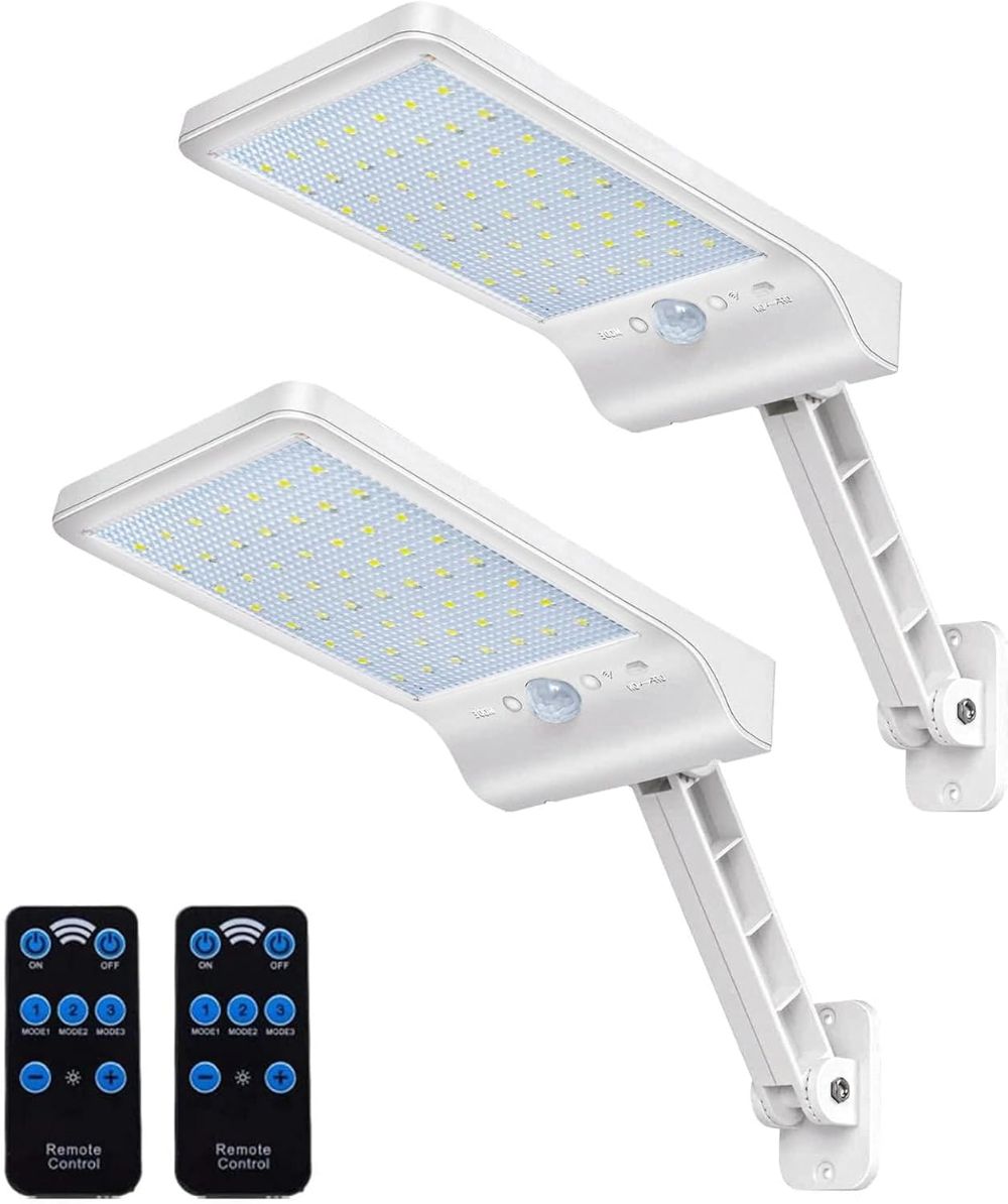 3. Farolas Solares Blancas COLBOR (2 unidades)